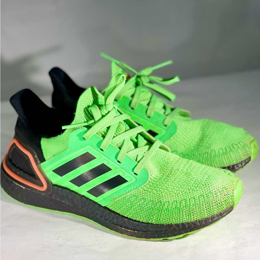 Adidas Ultraboost 20 Signal Green Black White